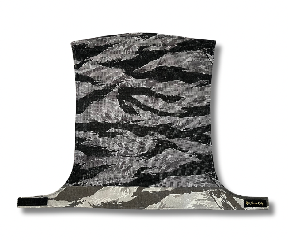 Classic Faded grey tiger stripe mesh