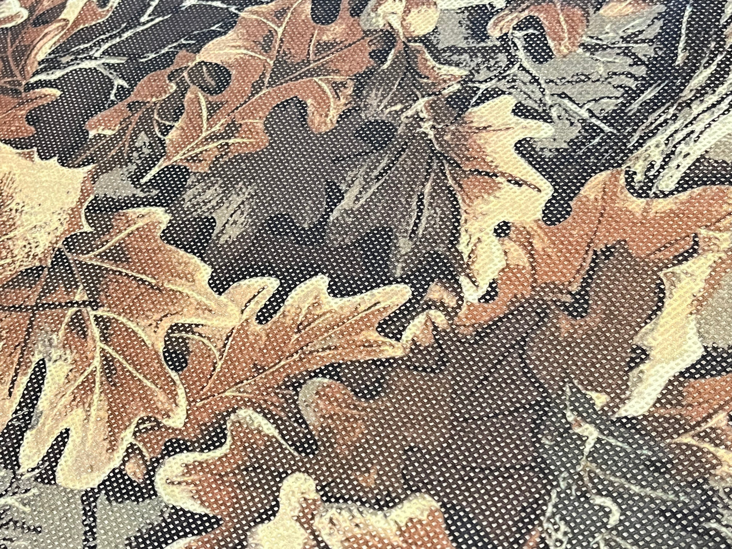 NEW Brown/Tan Leaf mesh