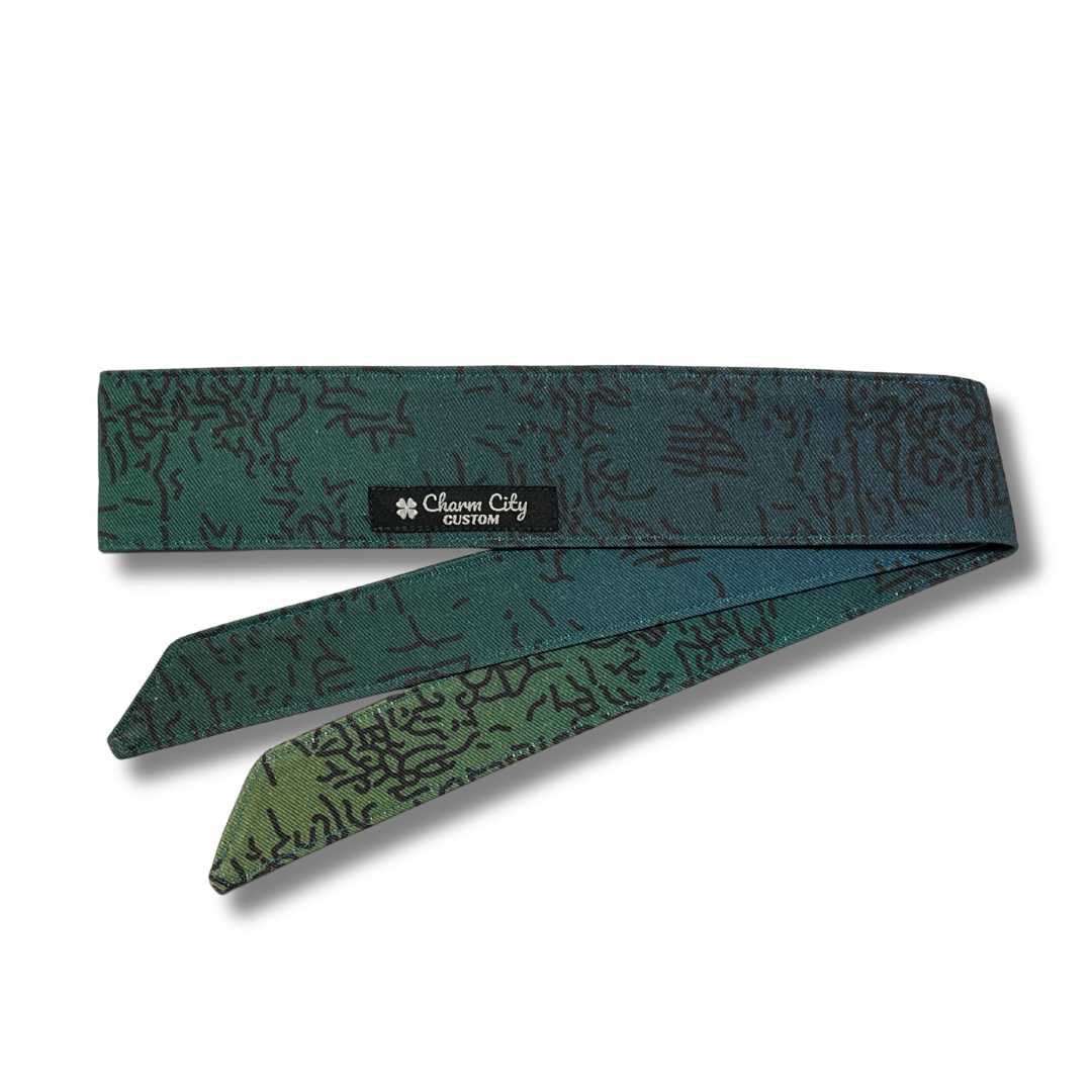 Custom “Atlantic fade” Line camouflage headband
