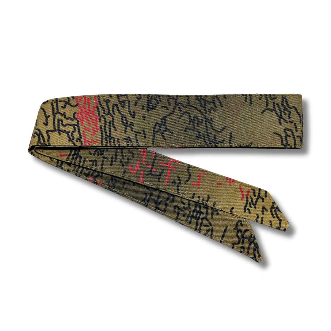 Custom “Desert fade” Line camouflage headband