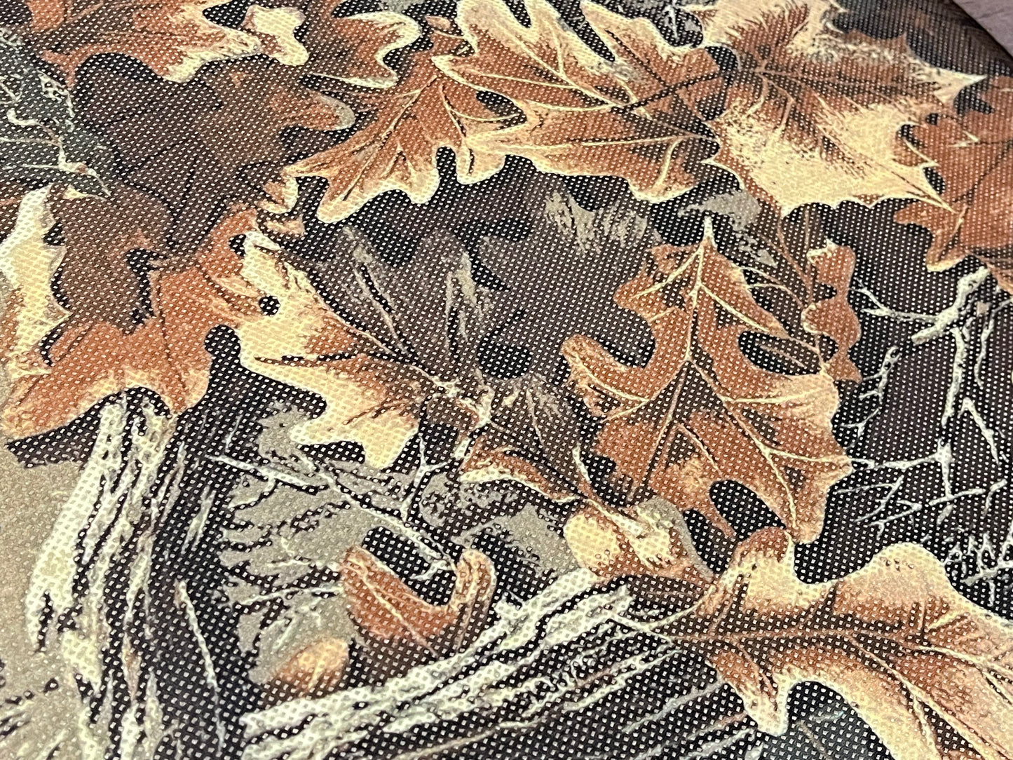 NEW Brown/Tan Leaf mesh