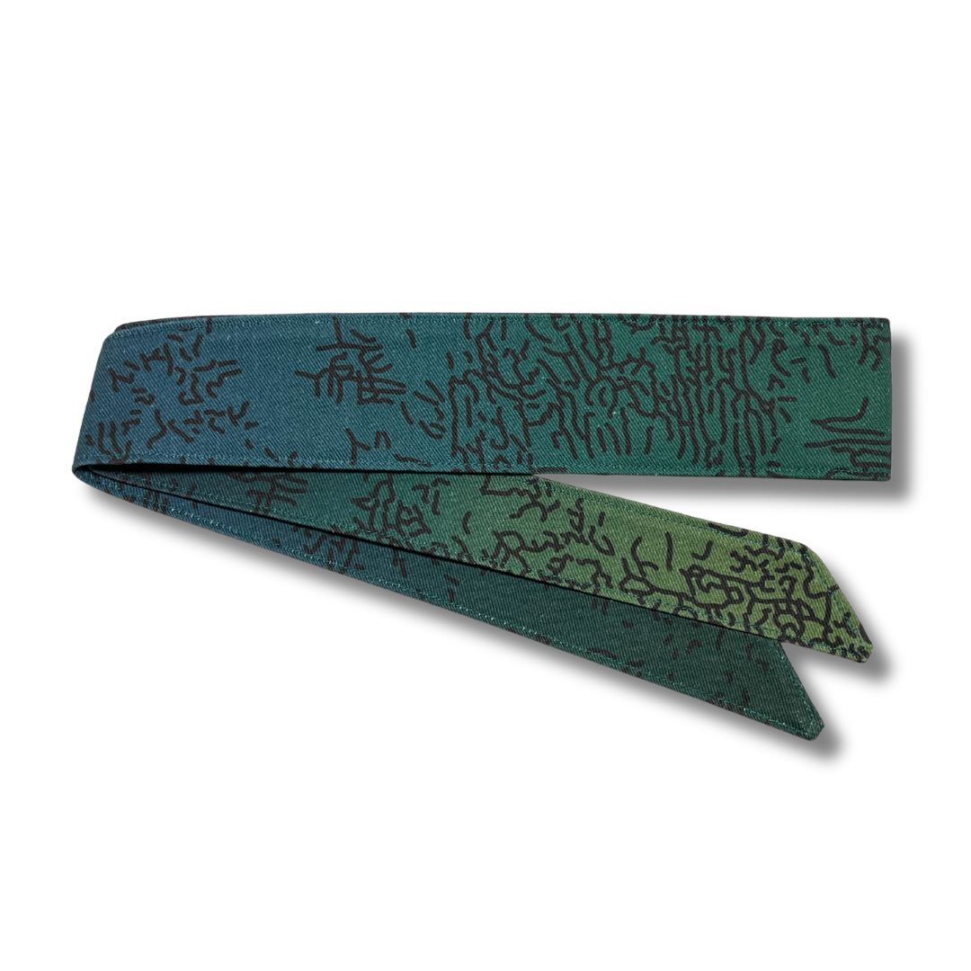 Custom “Atlantic fade” Line camouflage headband