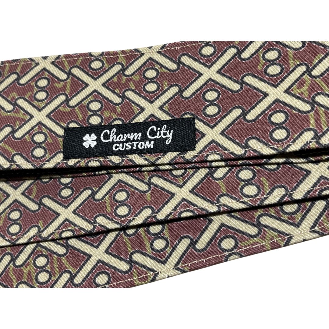 Custom “Arrowhead” deep red headband