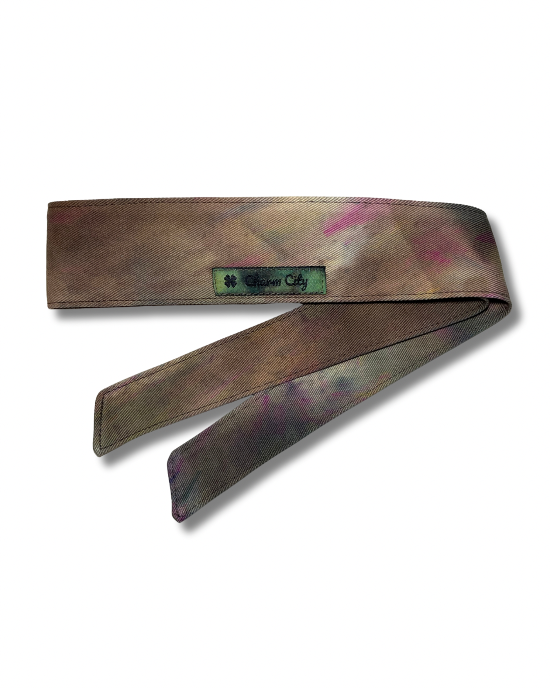 Custom #1 Storm Dyed 10oz cotton headband (37”)