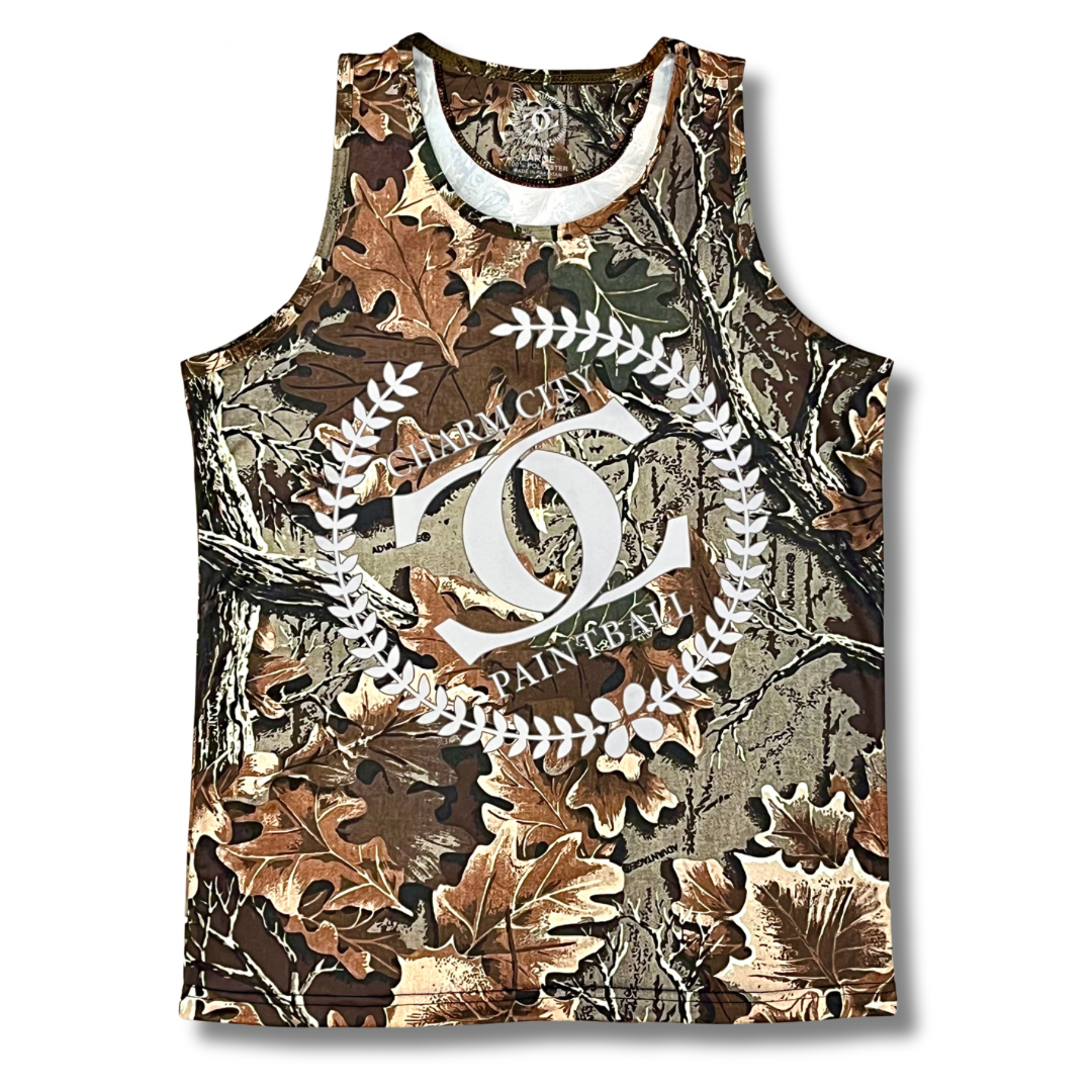 2025 Leaf camouflage tank top (XL)