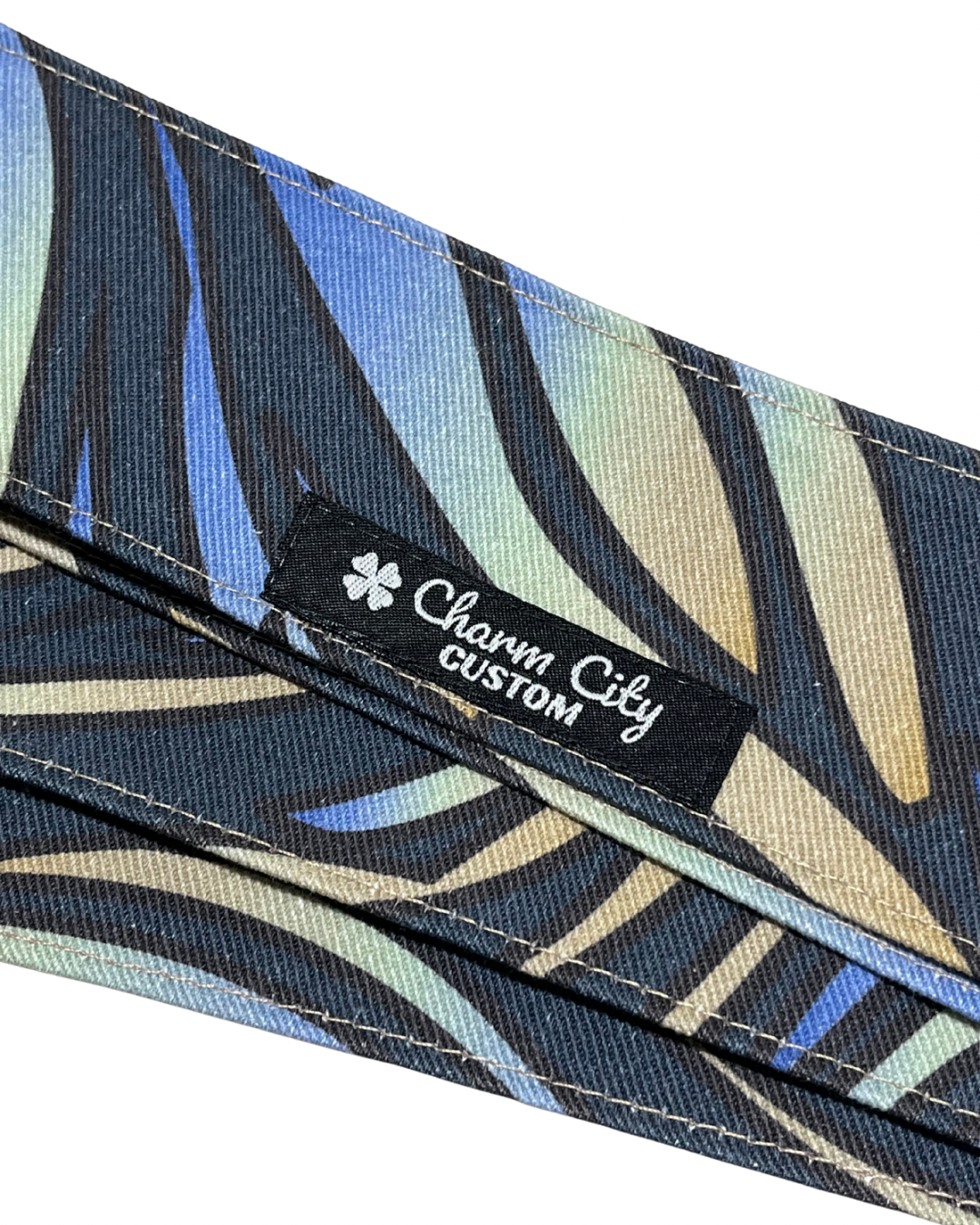 Custom Midnight Dune denim headband