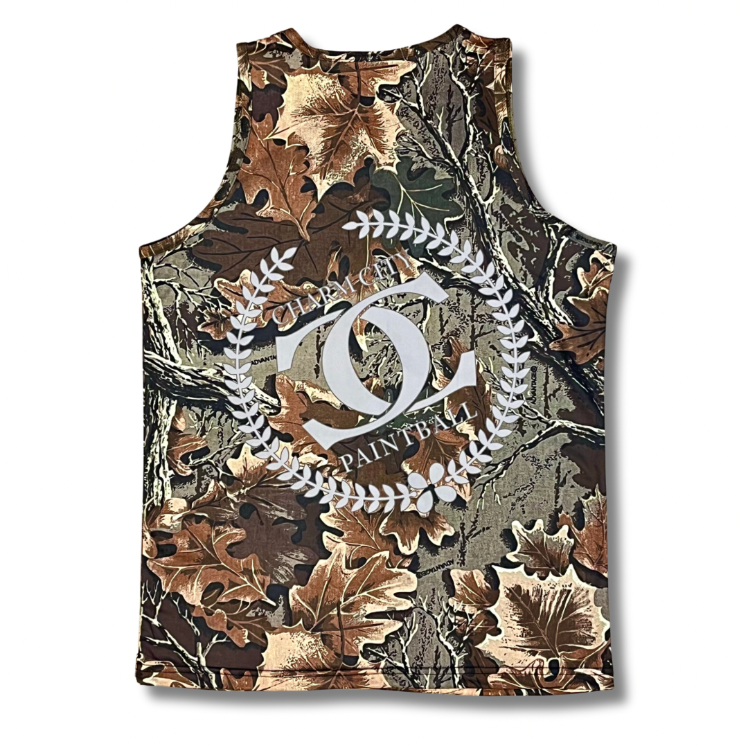 2025 Leaf camouflage tank top (XL)