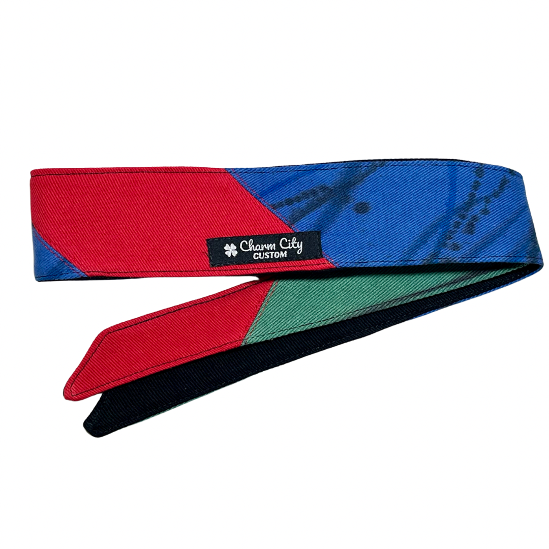 Custom RGB 10oz denim headband