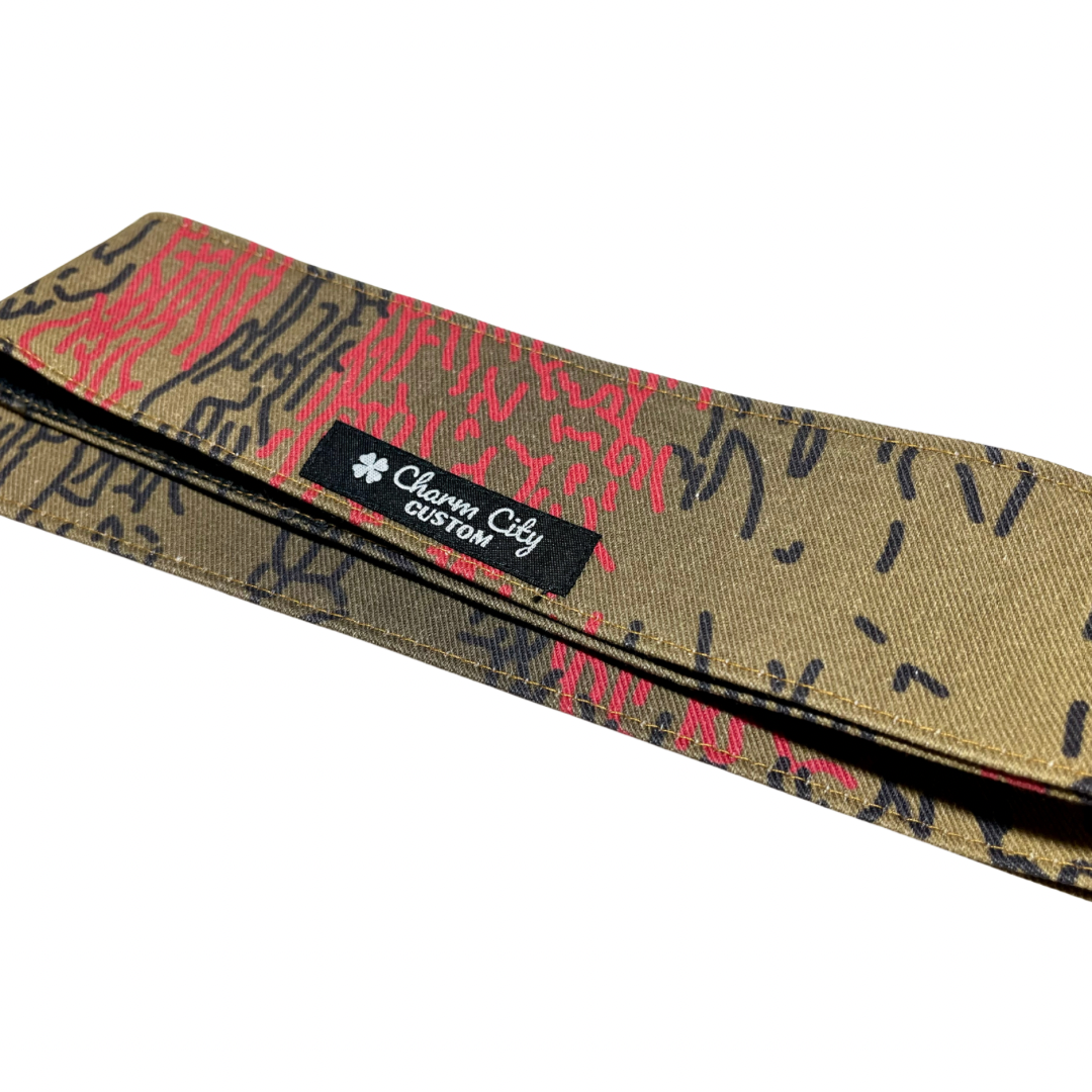 Custom “Desert fade” Line camouflage headband