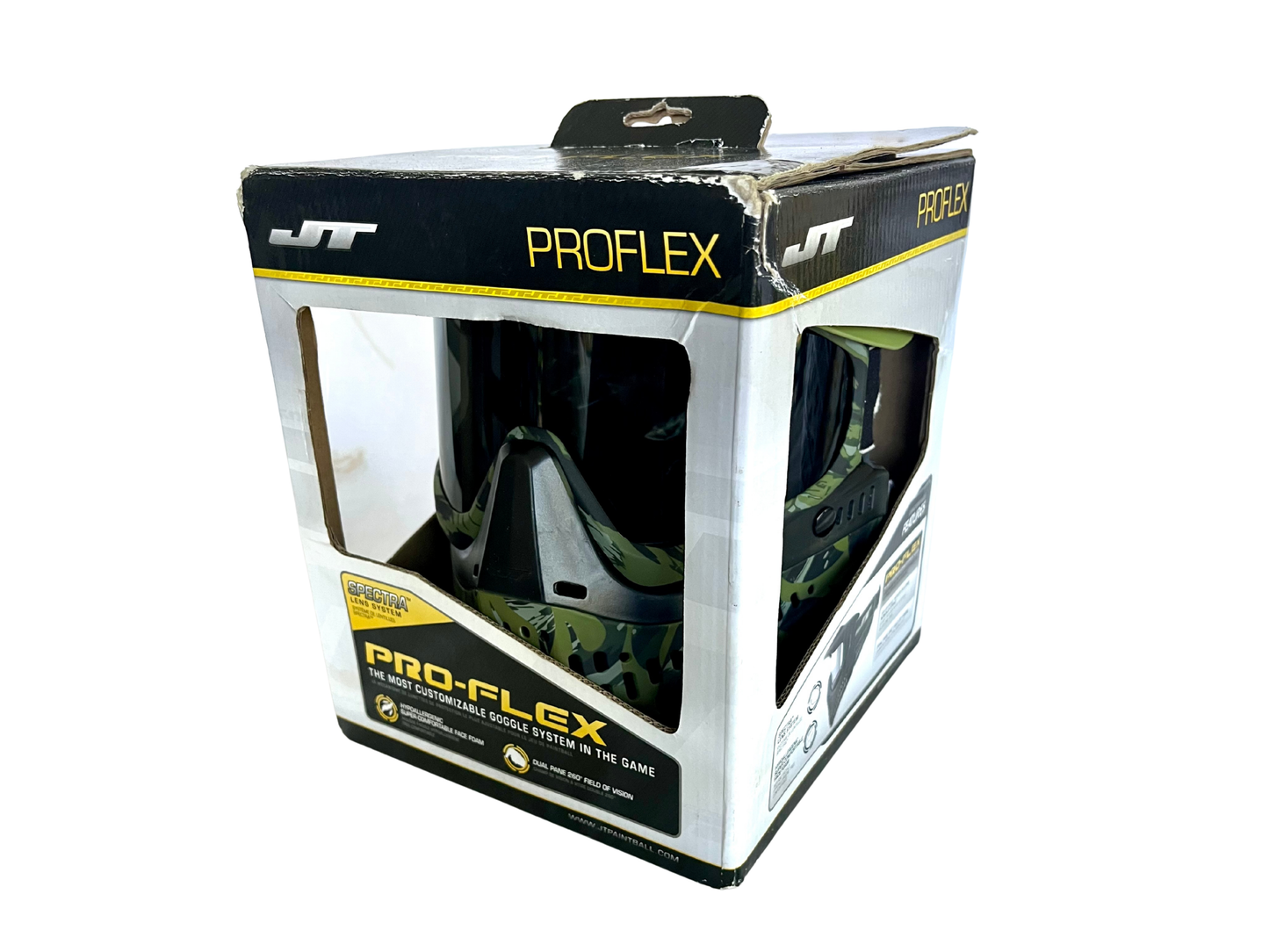 Custom build tiger stripe JT Proflex goggles