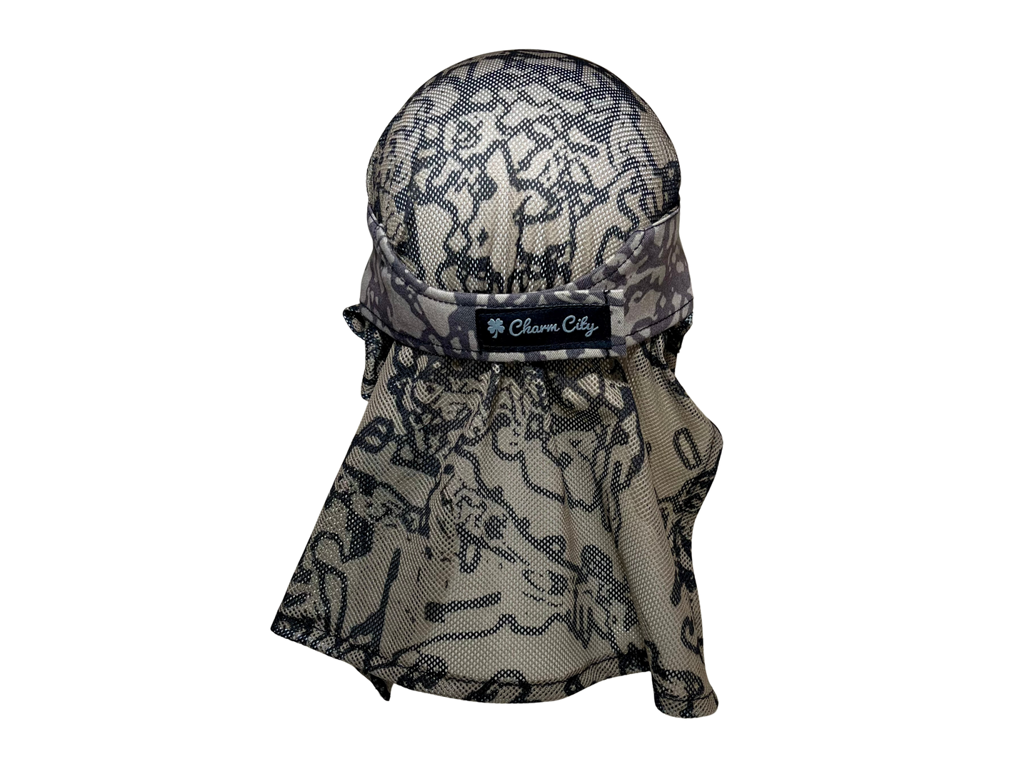 Custom “Driftwood Camouflage” mesh