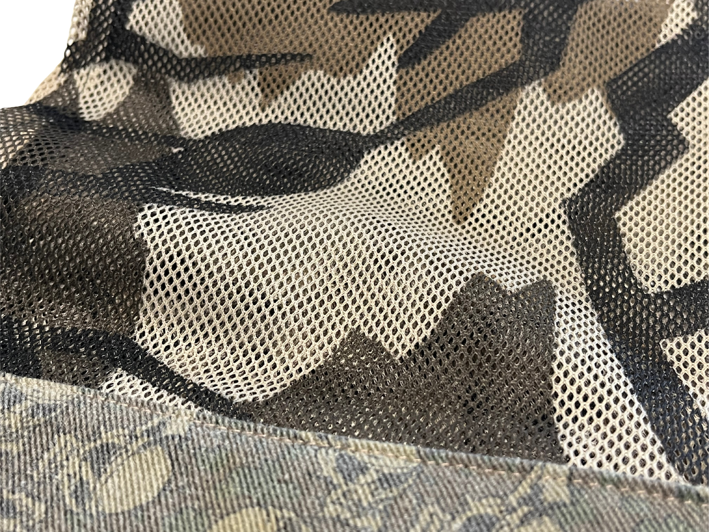 Vintage flying skulls one piece Velcro wrap with Predator mesh