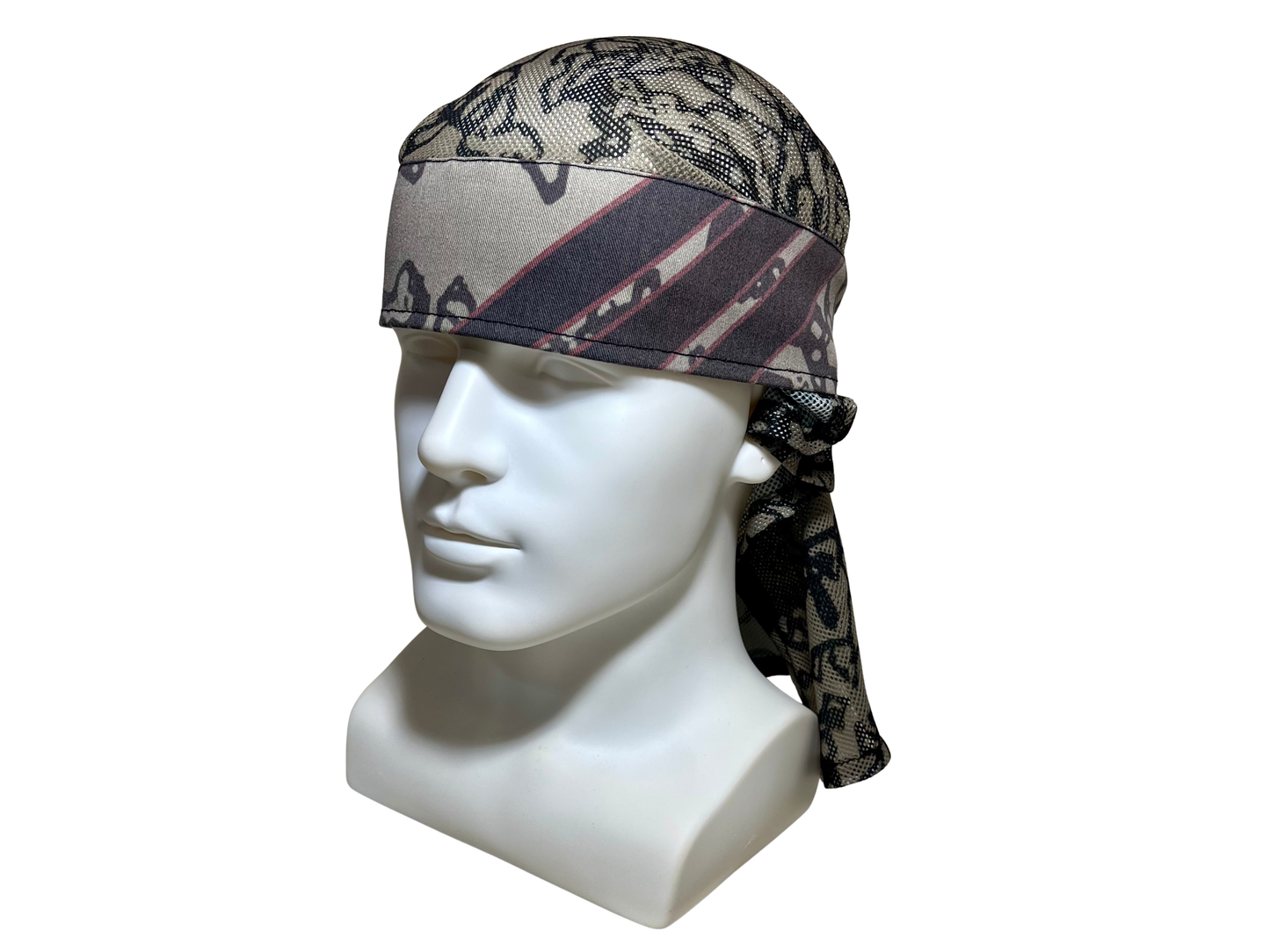 Custom “Driftwood Camouflage” mesh