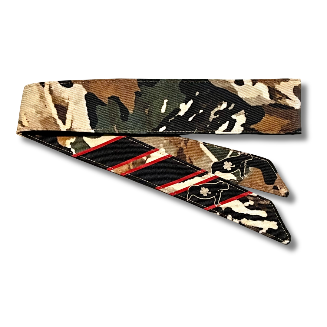 Custom 8bit RT camouflage “LuckyBird” headband