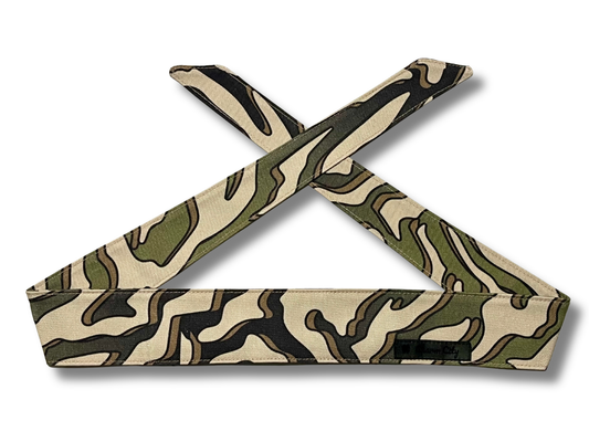 Custom tan colorway Charm City camouflage