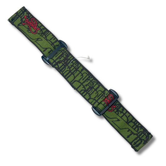 NEW! JT “Brimstone Smoke” limited edition woven goggle strap