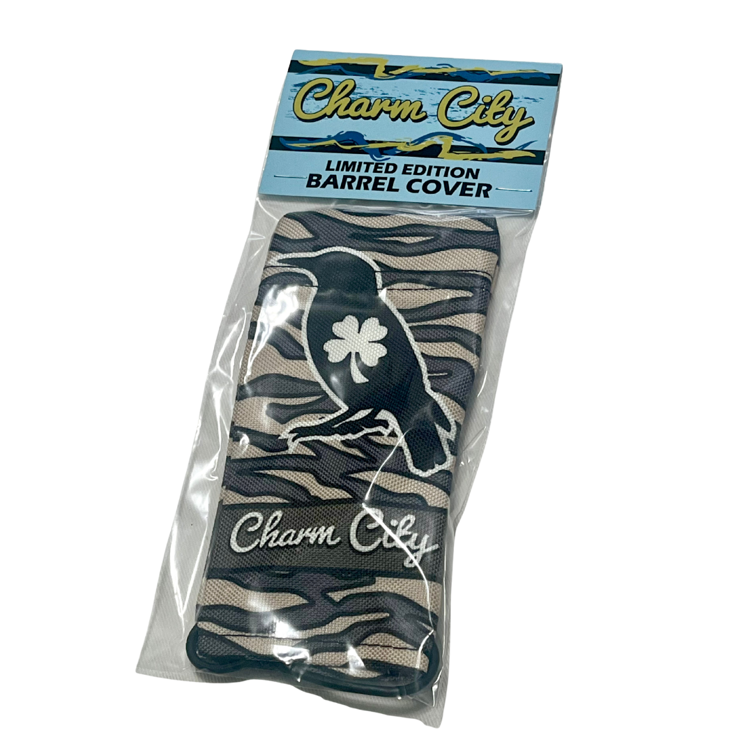 Charm City “LuckyBird” sand camouflage barrel cover