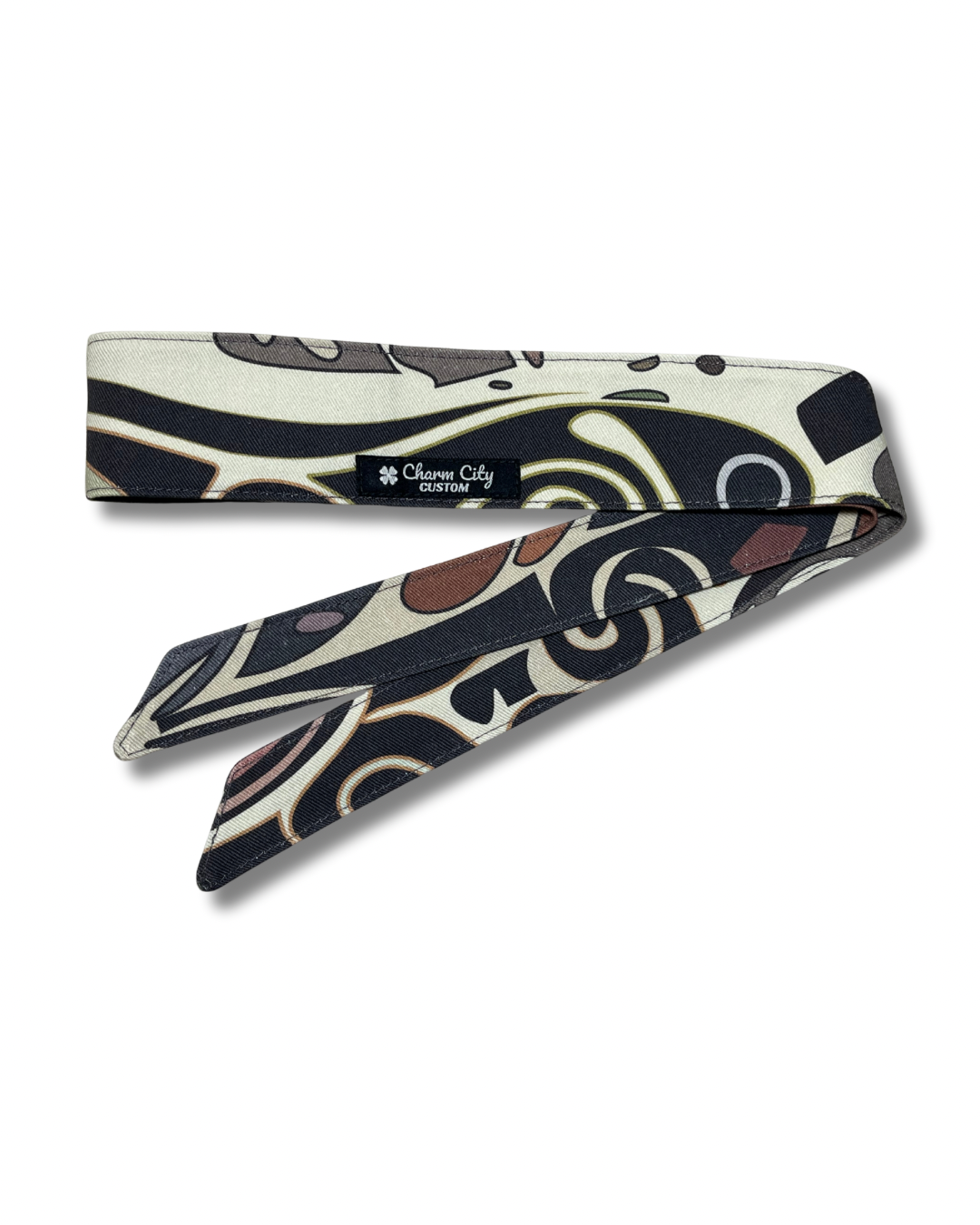 Tropic Mirage custom denim headband