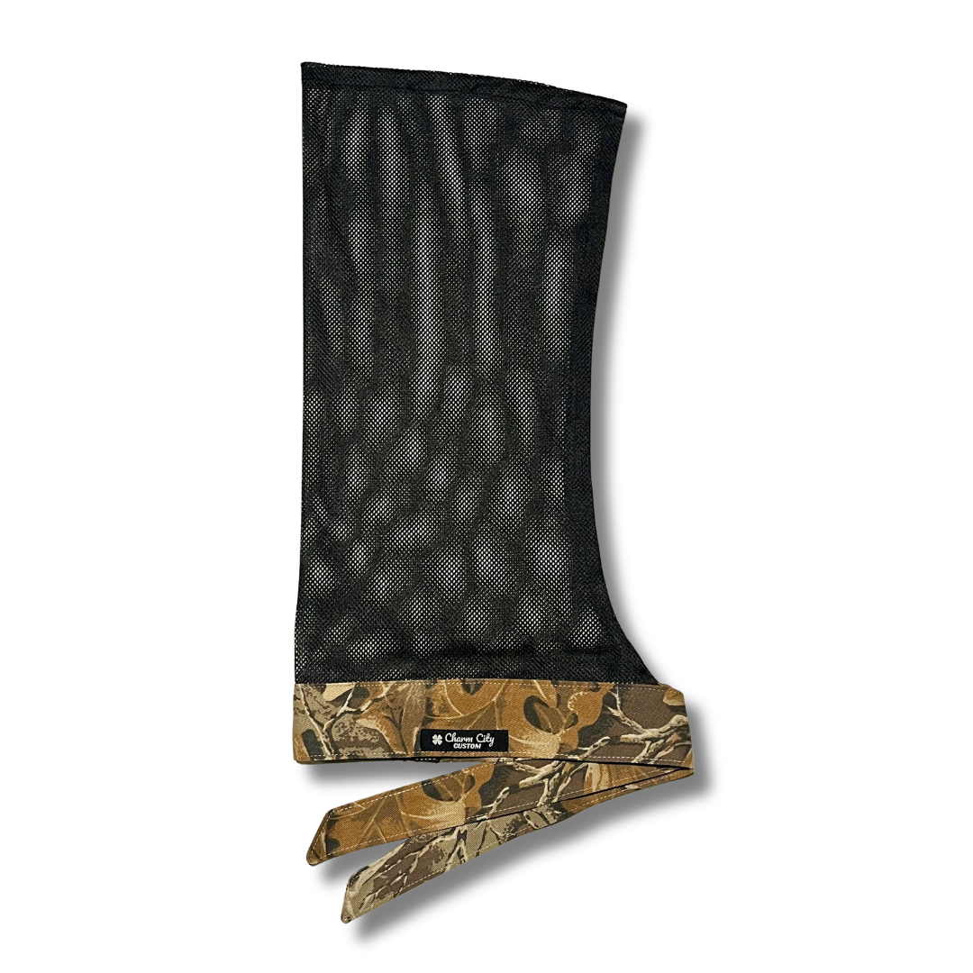 Advantage Classic full tie headband with black diamond mesh