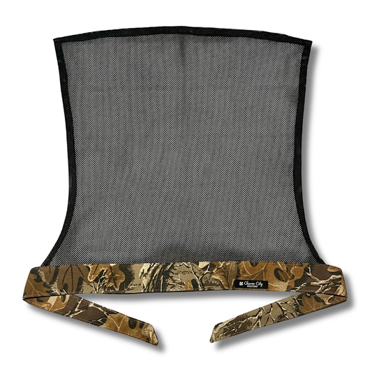Advantage Classic full tie headband with black diamond mesh