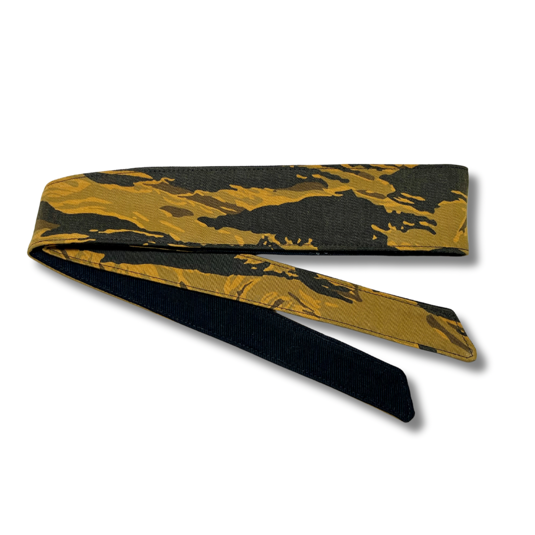 Custom Golden Tiger Stripe headband