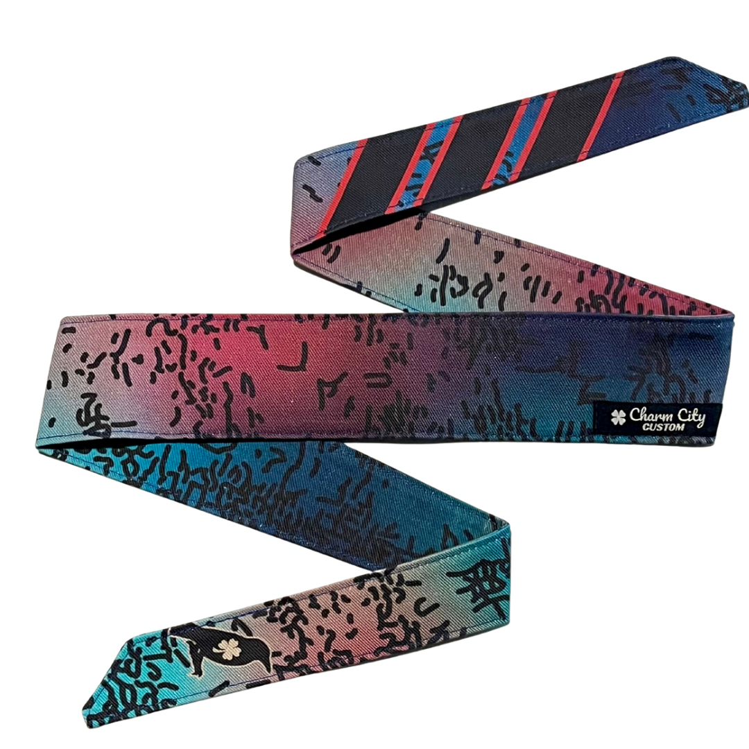 Custom “Berry fade” Line camouflage Luckybird headband