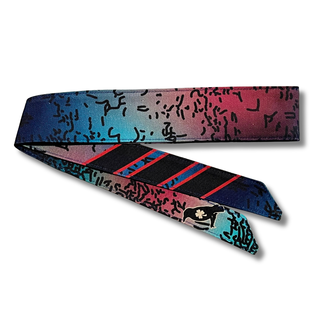 Custom “Berry fade” Line camouflage Luckybird headband