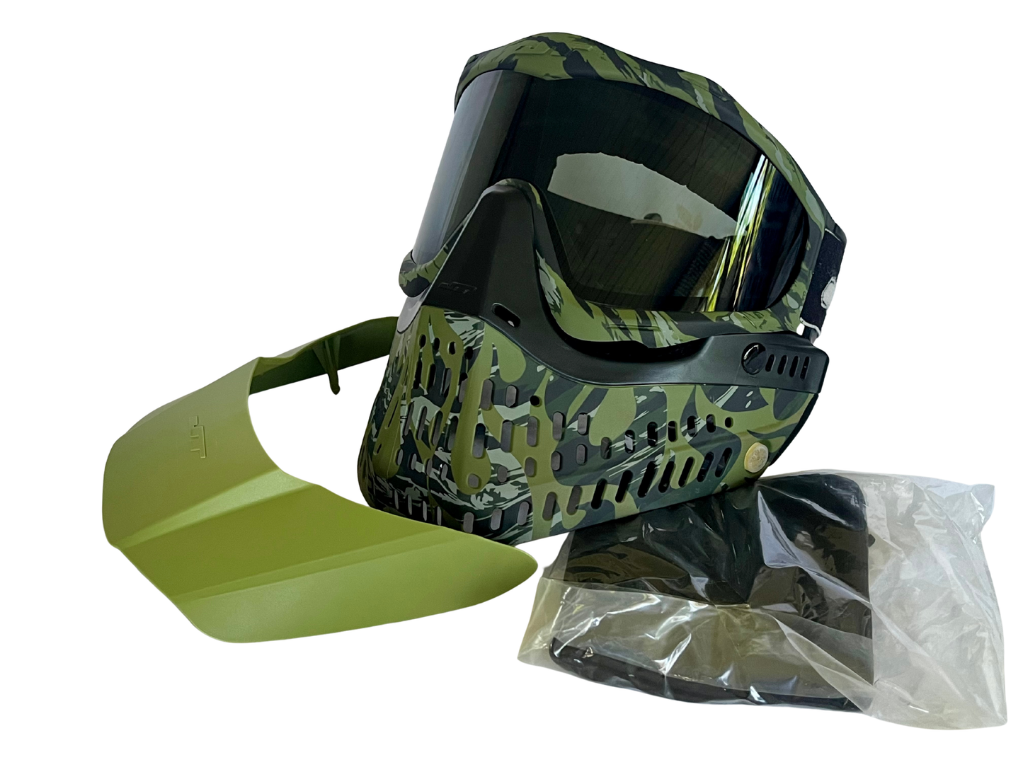 Custom build tiger stripe JT Proflex goggles