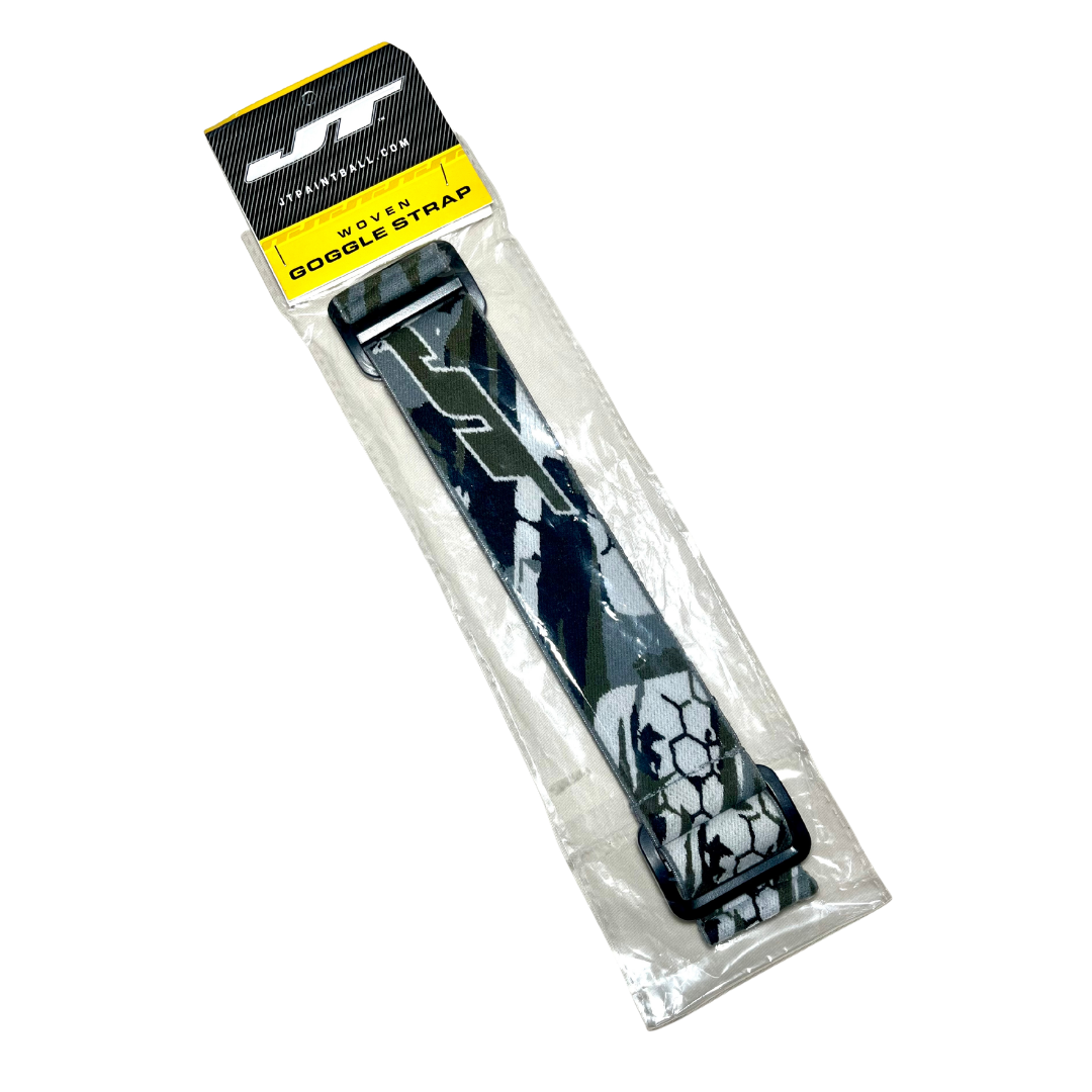 NEW! JT Olive/black/grey woven goggle strap