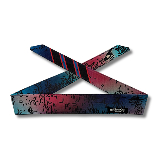 Custom “Berry fade” Line camouflage Luckybird headband
