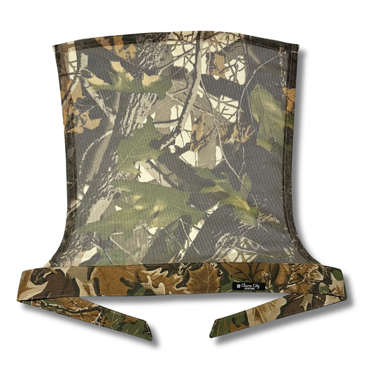 Advantage Classic full tie headband with Charm City exclusive forest mesh