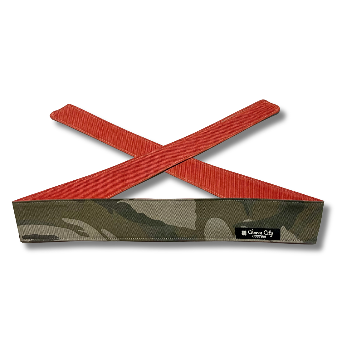Custom urban camouflage two tone headband