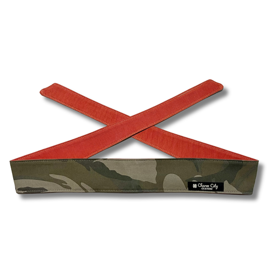 Custom urban camouflage two tone headband
