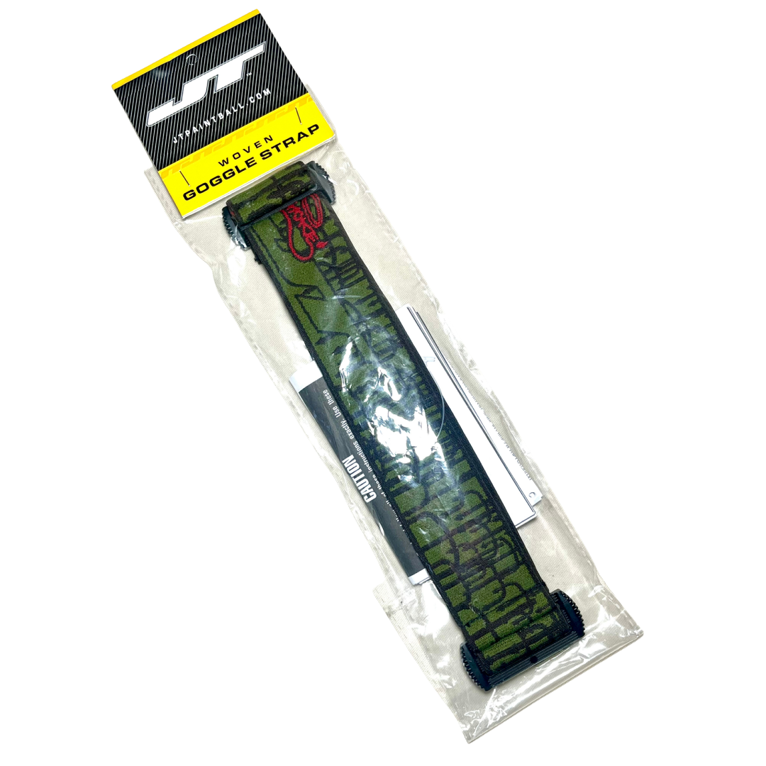 NEW! JT “Brimstone Smoke” limited edition woven goggle strap