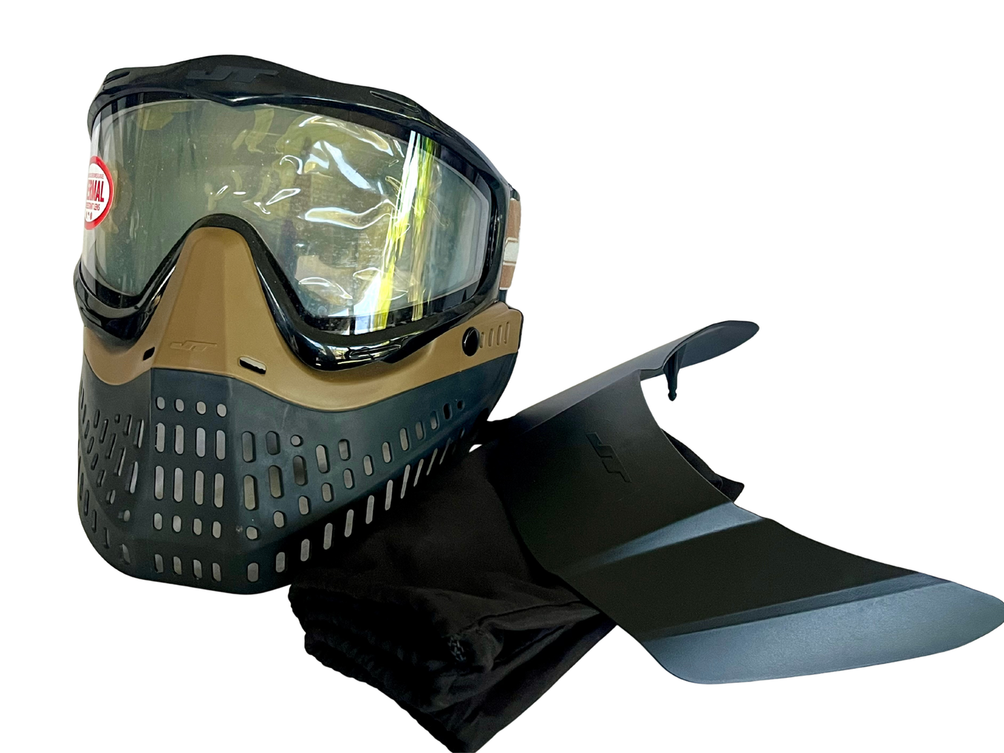 Custom build brown/black JT Proflex goggles