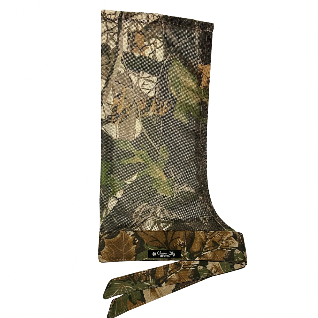 Advantage Classic full tie headband with Charm City exclusive forest mesh