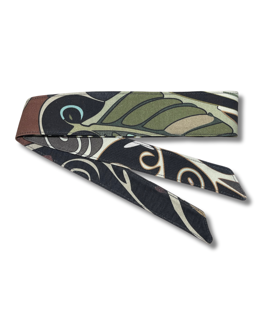 Tropic Mirage custom denim headband