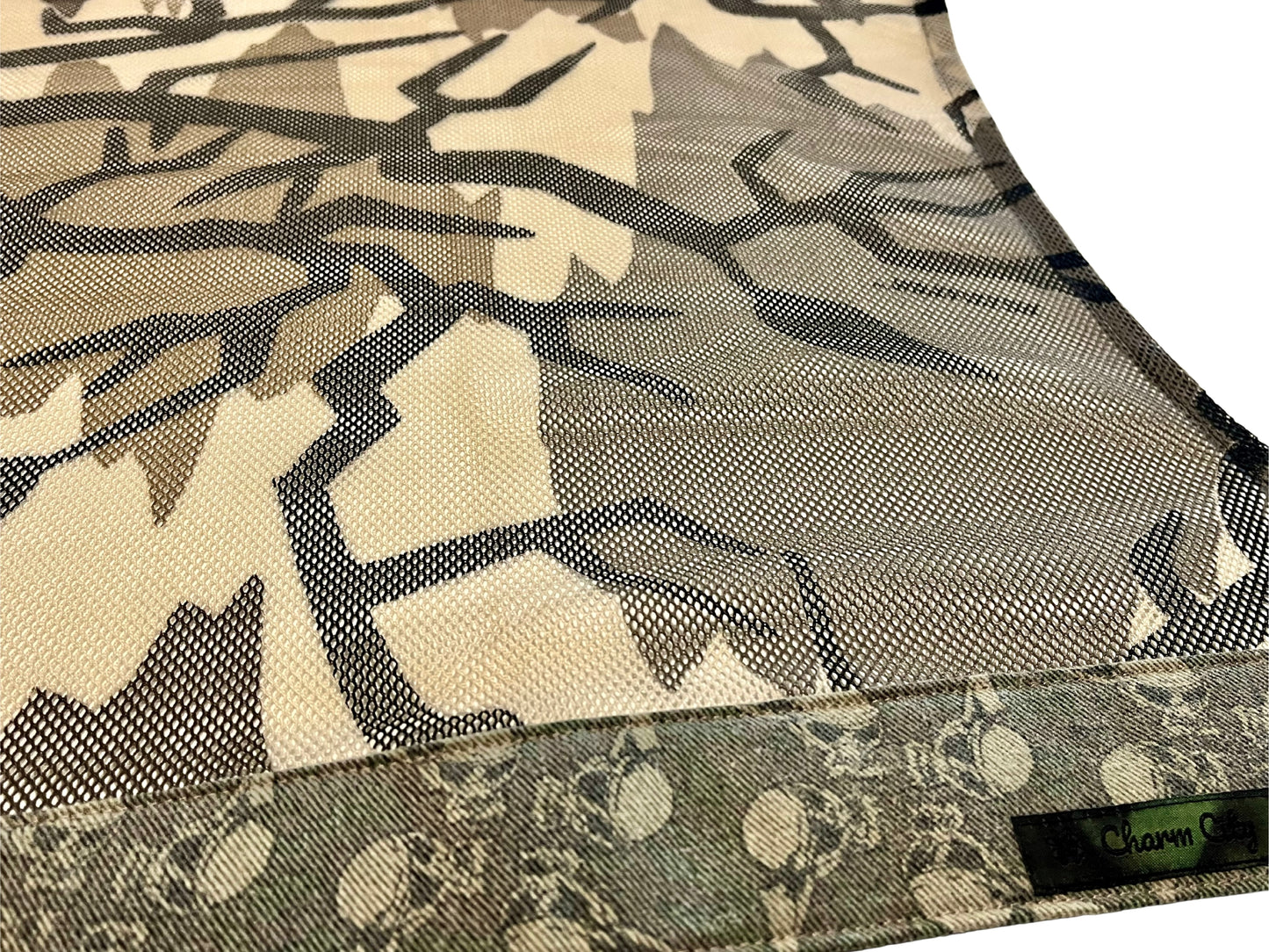 Vintage flying skulls one piece Velcro wrap with Predator mesh