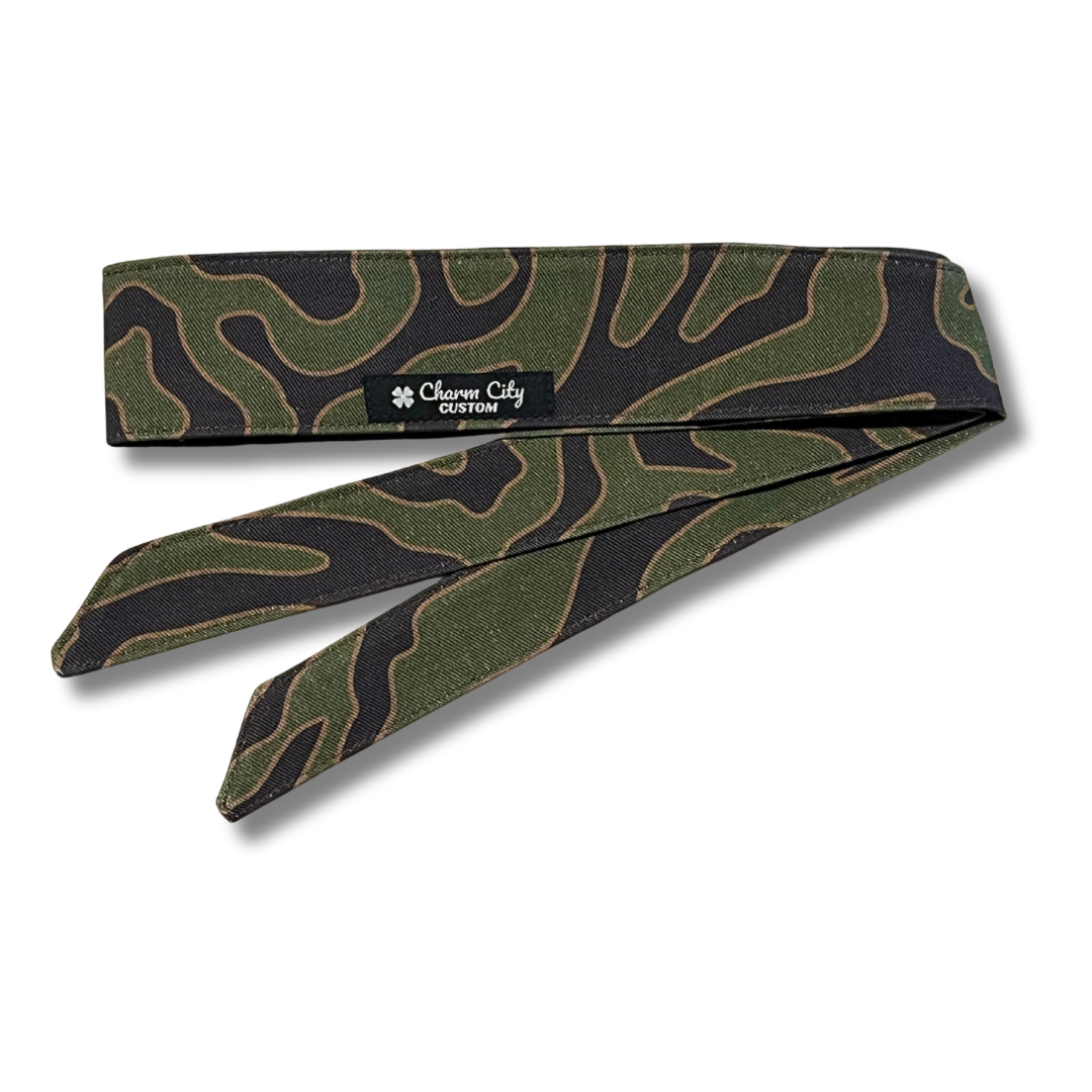 Custom two color Charm City woodland camouflage