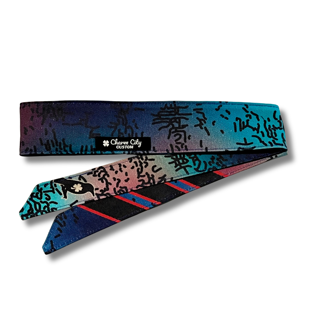 Custom “Berry fade” Line camouflage Luckybird headband