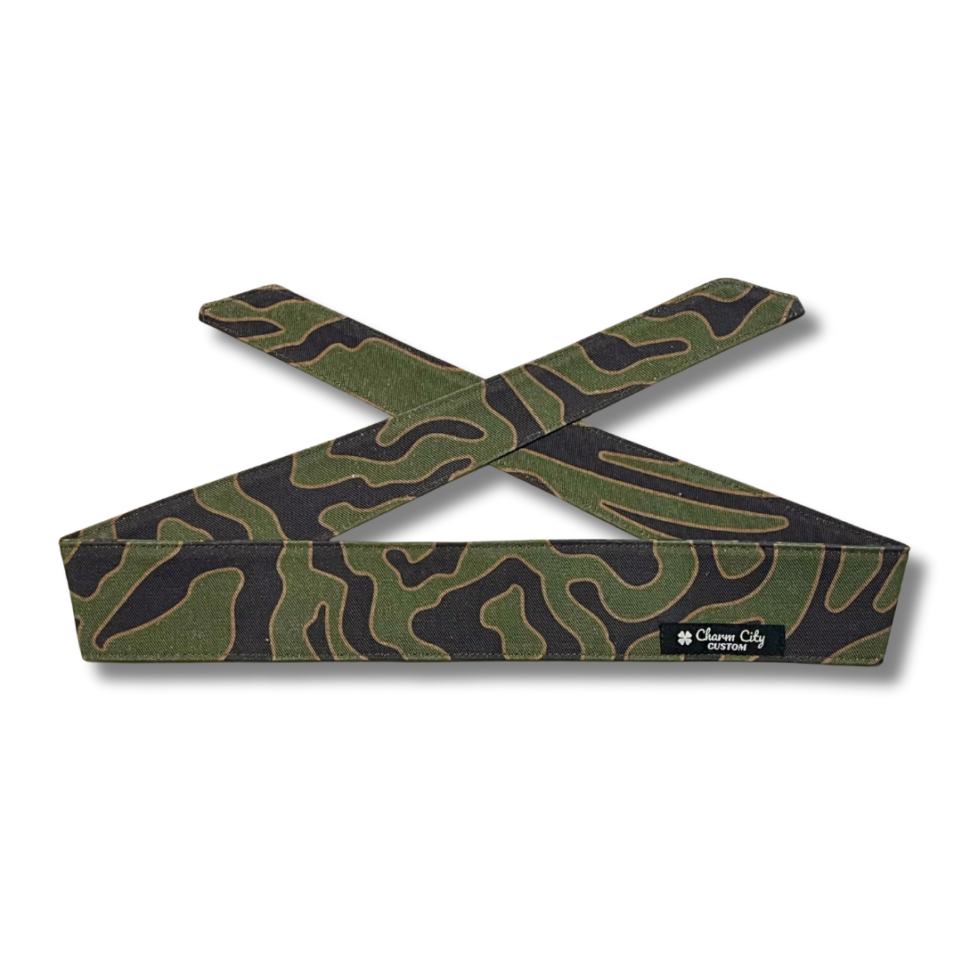 Custom two color Charm City woodland camouflage