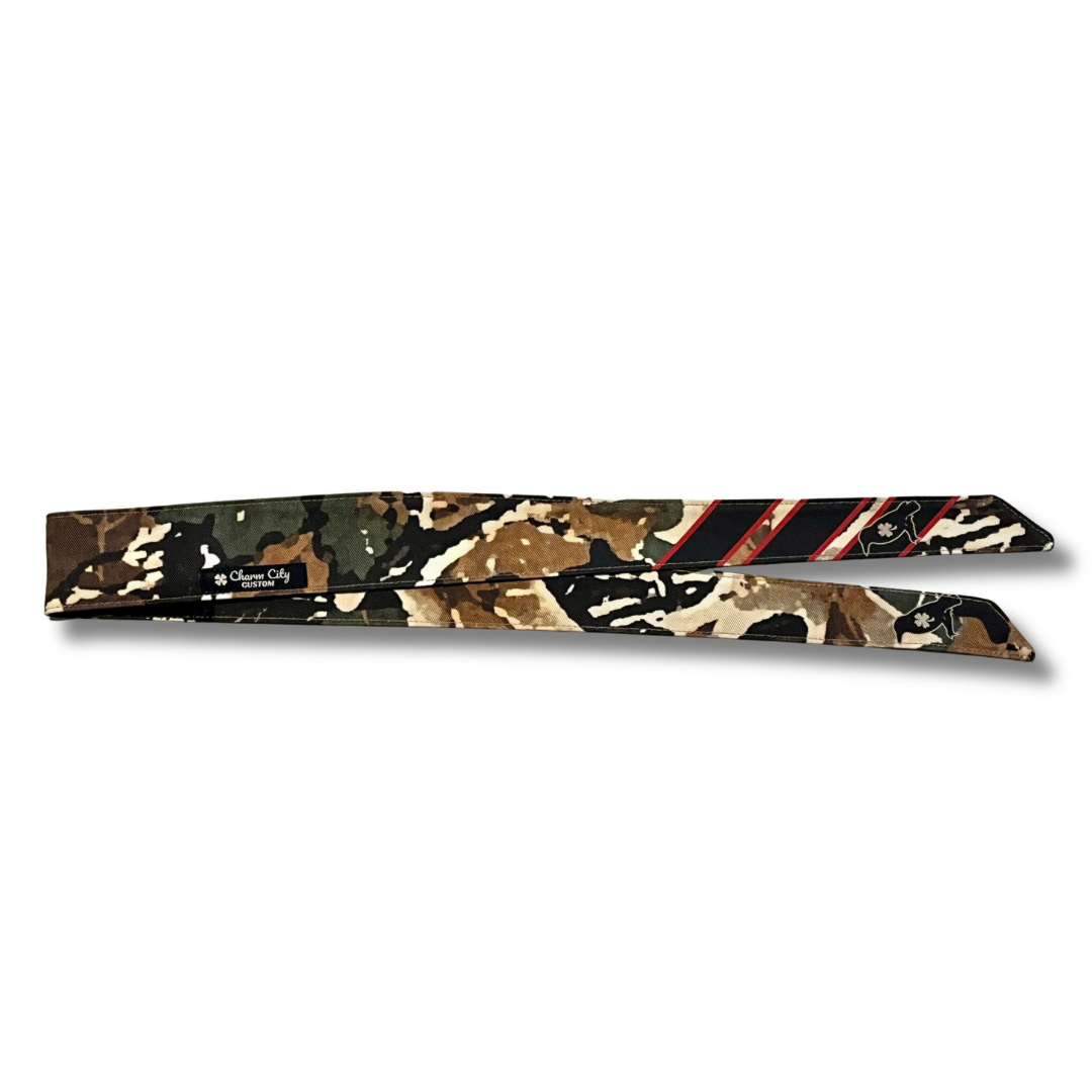 Custom 8bit RT camouflage “LuckyBird” headband