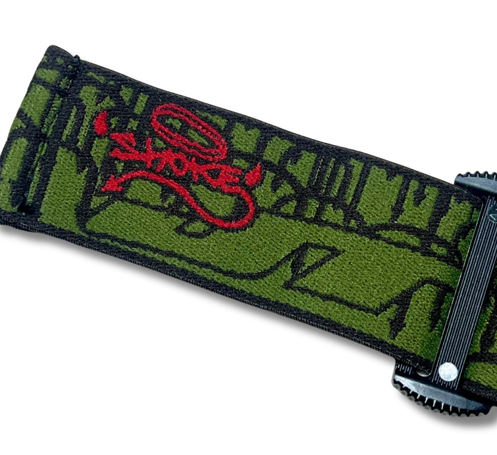 NEW! JT “Brimstone Smoke” limited edition woven goggle strap