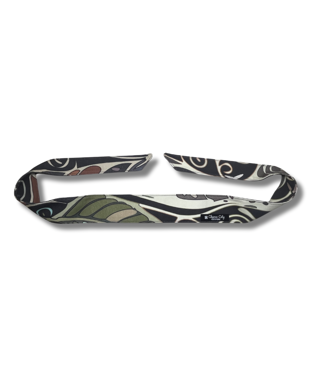 Tropic Mirage custom denim headband
