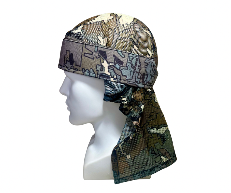 “Greyline Urban Camouflage” custom designed camo mesh